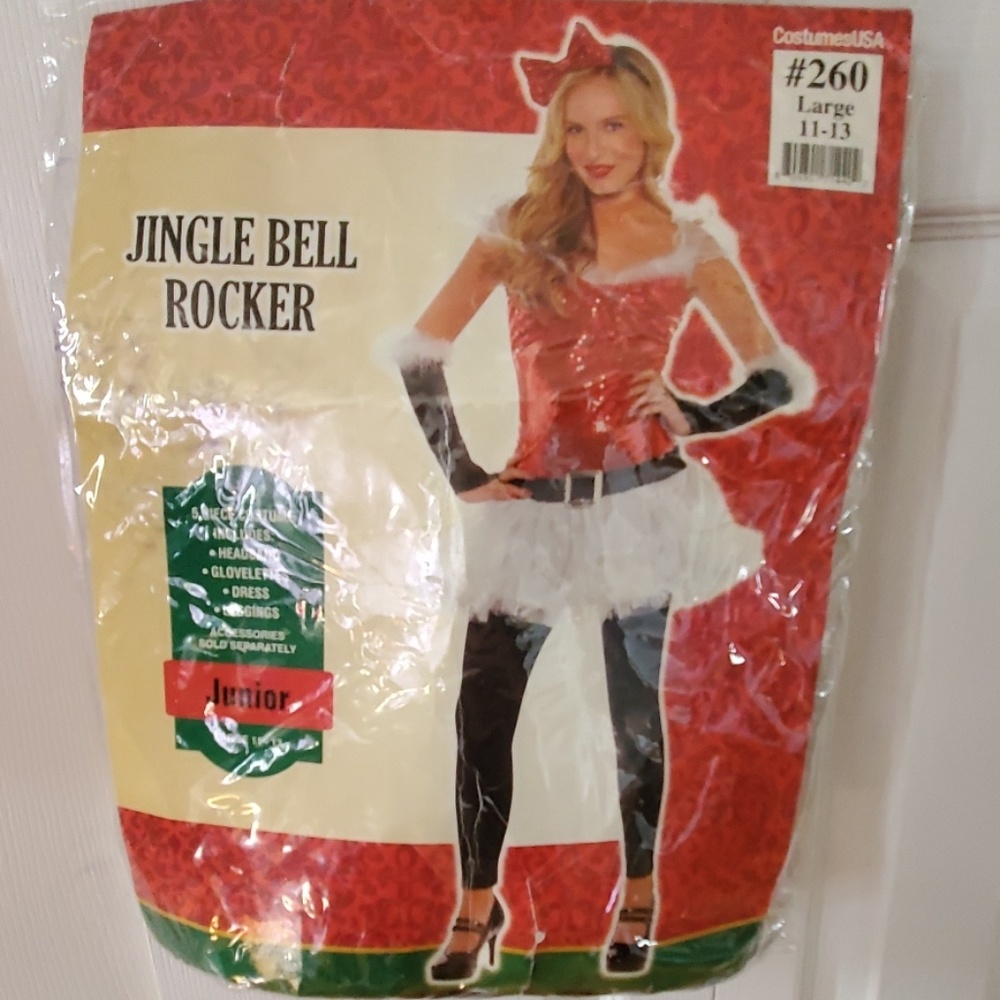 NIB Jingle Bell Rocker Costume, Never Worn